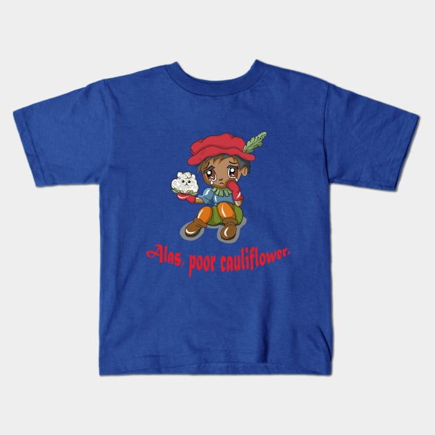 Vegan Hamlet Boy Kids T-Shirt by cuisinecat